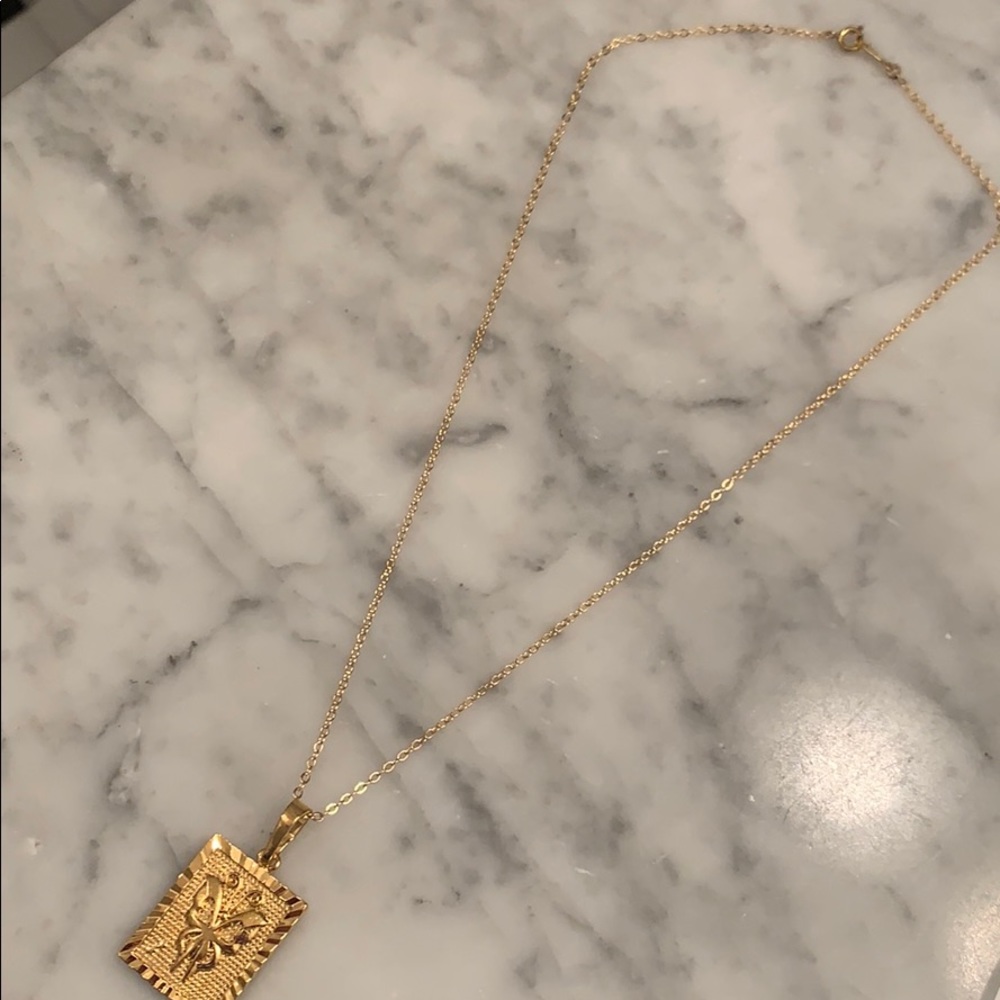 Butterfly Pendant Necklace